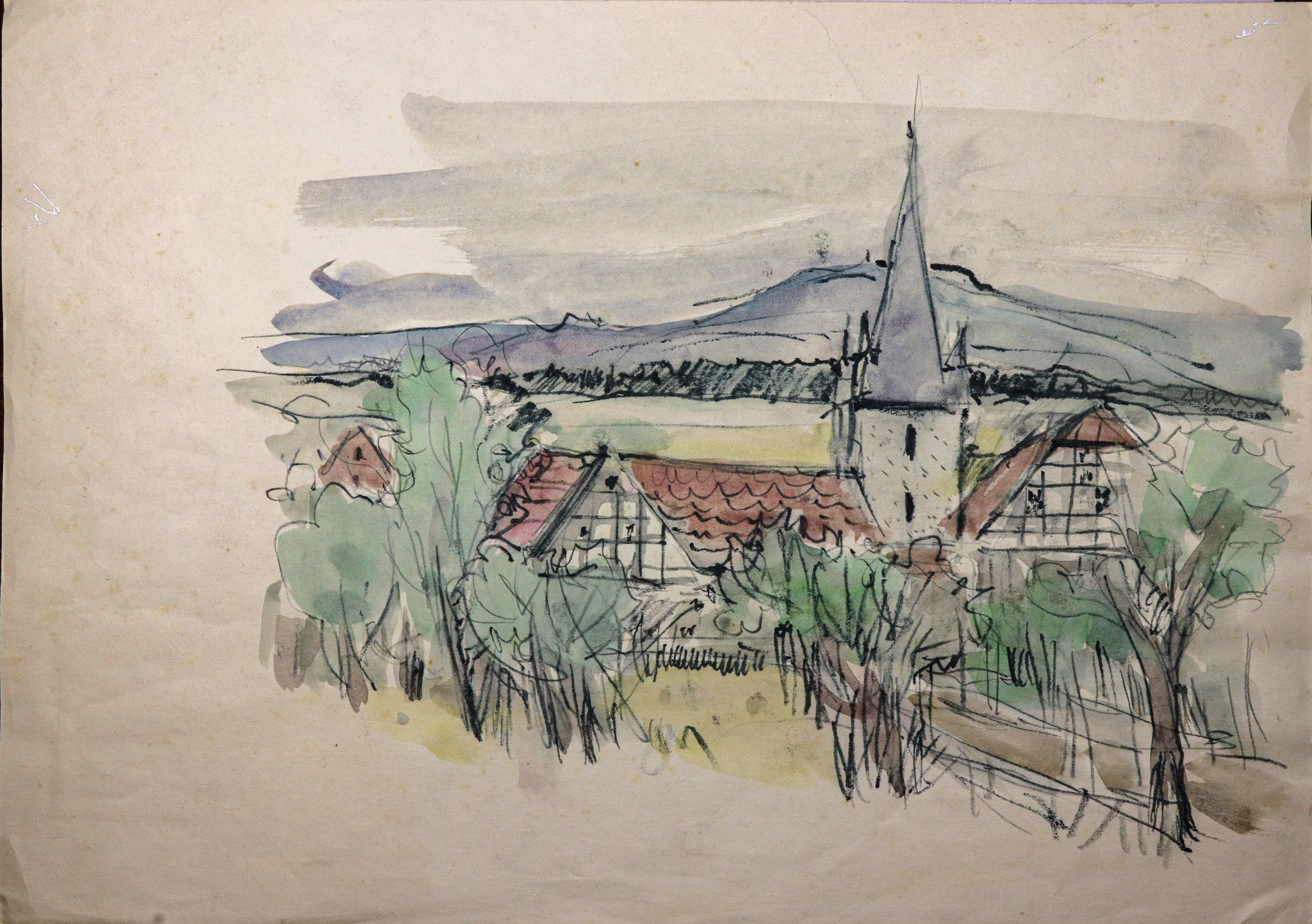 Kirche mit Garten